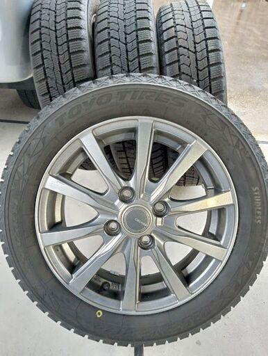 冬 軽自動車【富山】155/65R14【2023年 日本製トーヨー】N-BOX N