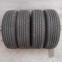 165/55R15　アルミ　タイヤ4本セット　No.80　日産デイズ等　軽自動車タイヤの画像