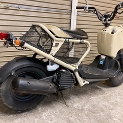 ホンダ　ズーマー　FI 配送可能　支払いは現金or振り込みも可能　アイボリーの画像