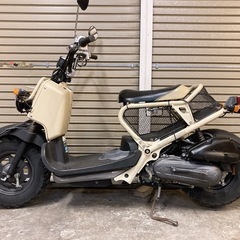 ホンダ　ズーマー　FI 配送可能　支払いは現金or振り込みも可能　アイボリーの画像