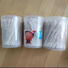 鼻吸い器　ベビーパウダー　ベビー綿棒 3箱の画像