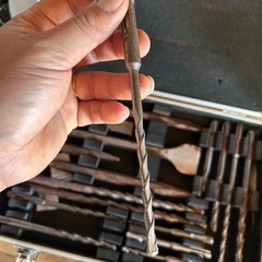 ハードケース付きのコンクリートドリル17本セット。の画像