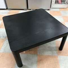 プラこたつ 黒 W(幅)75.0cm×D(奥行き)75.0×H(...