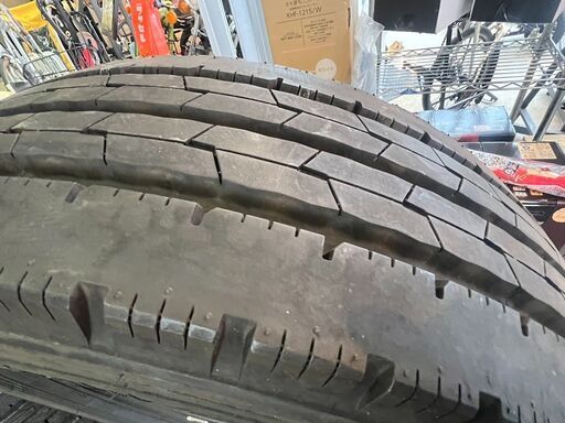 8-9分山! ダンロップ ENASAVE SPLT 50 M エナセーブ 225/75R16 118/116N LT 2022年製 ト