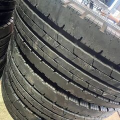 8-9分山! ダンロップ ENASAVE SPLT 50 M エナセーブ 225/75R16 118/116N LT 2022年製 トラック 16インチタイヤ 6本セット リサイクルショップ札幌 買取本舗 T-1675 丘の画像