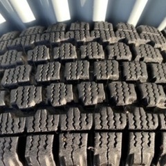 軽トラ、軽箱バン、12インチ、スタッドレスタイヤ、ホイール、2本セットの画像