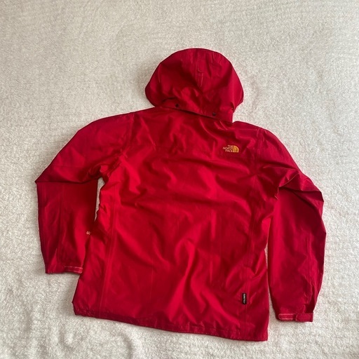 ノースフェイス   GORETEX XL 登山　赤　アウトドア　キャンプ　レイン