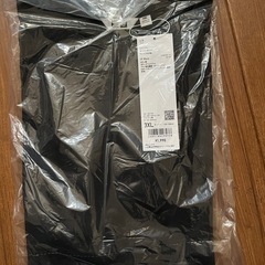 新品未開封未使用！ユニクロ　エアリズム　コットンオーバーサイズＴシャツ5部袖3XLサイズ　12枚セット　ブラック他カラー有の画像