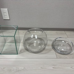 ボトルアクア水槽セット、ソイルなどもお付けします。の画像