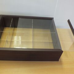 コレクションケース 木目調の画像