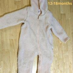 baby GAP フリースロンパース 12-18ヶ月　80cm