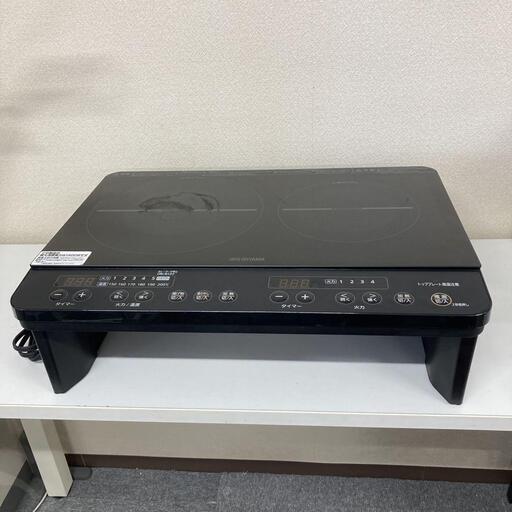 K-1119　IRIS OHYAMA IH調理器 2口タイプ