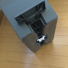 お話中　ペダル式　両開き　リットル　ゴミ箱　ダストボックス　キャスター付きの画像