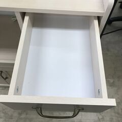キッチンカウンター 幅80cm レンジ台 食器棚 カップボード 家具 インテリア 家具 ナチュラル 収納用品 多目的収納 食器棚 おしゃれ 北欧調クリーニング済 堺市【ジャングルジャングル石津店】の画像