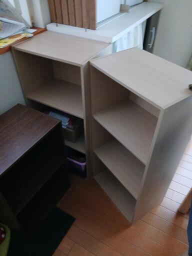 カラーボックス２点