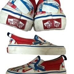 8/30で処分！ VANS バンズ スニーカー スリッポン キッズ 14cmの画像
