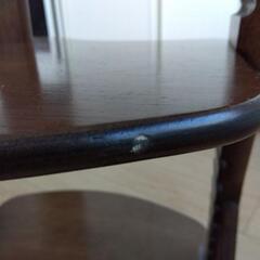 ニトリ木製ハイチェアの画像