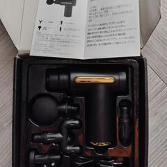 【新品未使用】マッサージガン、深部組織筋肉　筋膜リリース　電動マッサージ　アタッチメント4種の画像