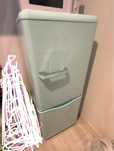 レトロデザイン　冷蔵庫