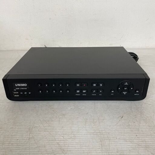 【UNIMO】 ユニモテクノ 4CHデジタルビデオレコーダー 防犯カメラ用録画機 UDR-J7604A J0741