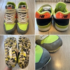 ニューバランス　キッズ　スニーカー　2足セット　　の画像