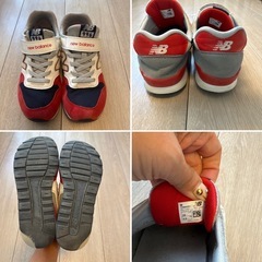 ニューバランス　キッズ　スニーカー　2足セット　　の画像