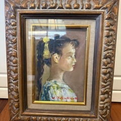 32.「タイトル不明」髙橋一善 油絵