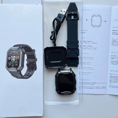 【未使用】日本語説明書付き　スマートウォッチ 【MIL軍用規格 ...