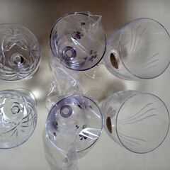ハンガリー PARADGRASSペアワイングラスの画像