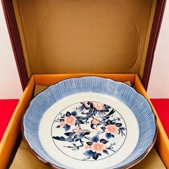 新品未使用 深皿 浅皿 和食器 和皿 陶器皿 うぐいす 椿 お正月料理 縁起物の画像