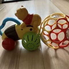 【決まりました】プーさん  ベビーおもちゃセット オーボールなど