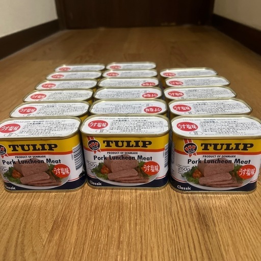 未開封！ポークランチョンミート15缶セット