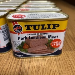 未開封！ポークランチョンミート16 9缶セットの画像