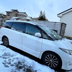 平成18年　エスティマ　アエラス2.4　8インチナビ　サンルーフの画像