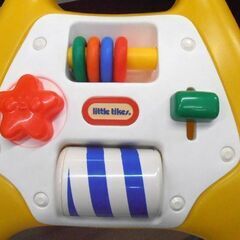 little tikes 手押し車 ベビー用品 幅49x奥行49x高さ45cm イエロー おもちゃ 歩行練習 苫小牧西店の画像