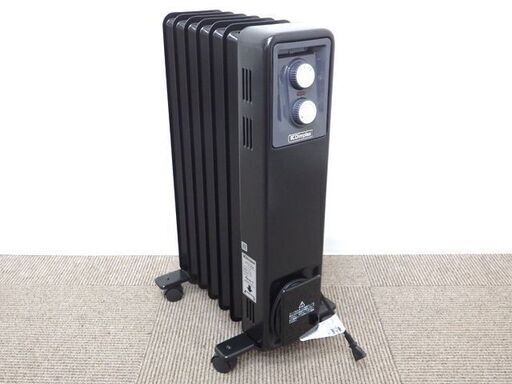★ 新札幌 ★ Dimplex ディンプレックス ECR12B ブリットシリーズオイルフリーヒーター 2021年製 オイルヒーター 暖房機器 バーグマン / No.3054 ★