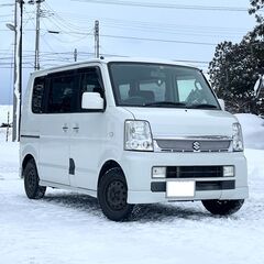 【車検あり】H22/エブリィワゴン/4WD/PZターボ/パワスラ...