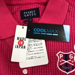 【ジャングルジャングル岸和田店】パーリーゲイツ　ポロシャツ　レディース　０サイズ　ピンクの画像