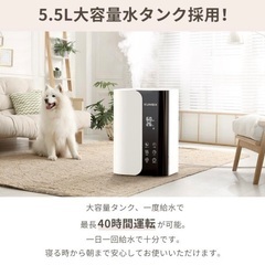 【定価20890円】 5.5L ハイブリッド式加湿器 北見市の画像