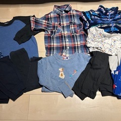 120 110cmお洋服まとめ売り20点　男の子　ユニクロ　マザ...