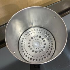 【未使用品/最終値下げ】ステンレスアイスペール　2.3L　アイストング付  佐野製作所　飲食店　ホテル　旅館　スナック　バー　宅飲みの画像