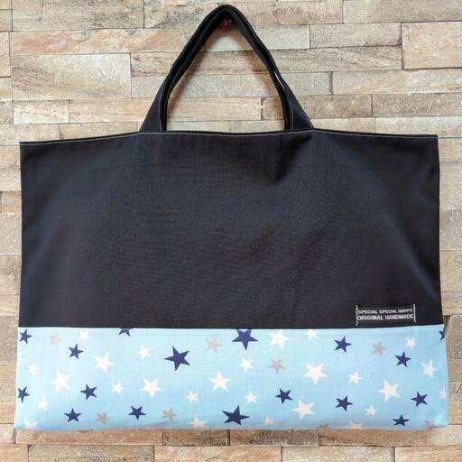 ハンドメイド　レッスンバッグ