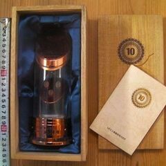 ズシリと重たい！UCC上島珈琲(株)COFFEE本物のコーヒー豆入り取引10周年の記念品★喫茶店CAFEオブジェ◎非売品の画像