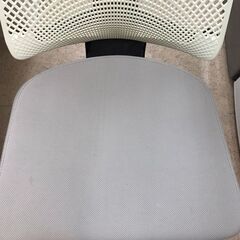 【A286】機能性チェア ホワイトの画像