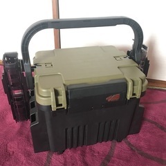 美品　バケットマウス ロッドスタンド2個セット