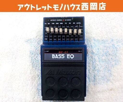 Maxon BASS EQ BE-01 コンパクトエフェクター マクソン made in japan ジャパン ヴィンテージ 西岡店