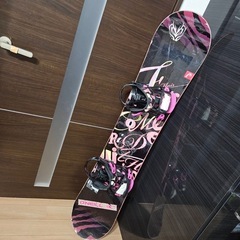 head  スノーボード板 ビンディング付き