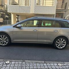 ★車検8年6月★H27 VWゴルフ ヴァリアントTSI ハイラインBMT★純正8インチナビ TV ETC Fフォグ リアカメラ 電動パーキング レーンアシストの画像