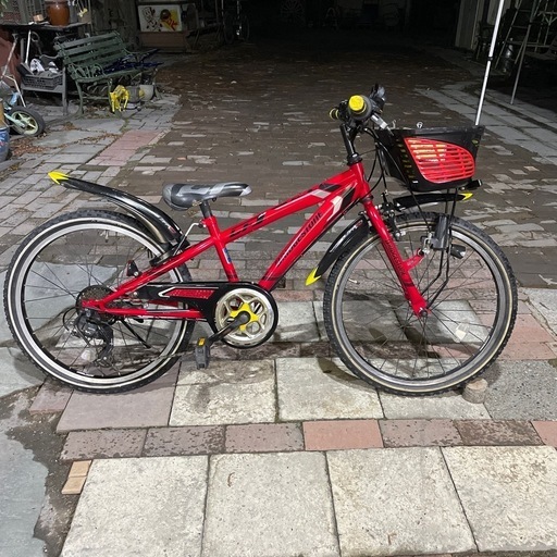 【4951】子供車　ブリヂストン　22インチ　9,400円（防犯・税込）