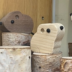 木材で飾り物や簡単なおもちゃを作る教室ですの画像